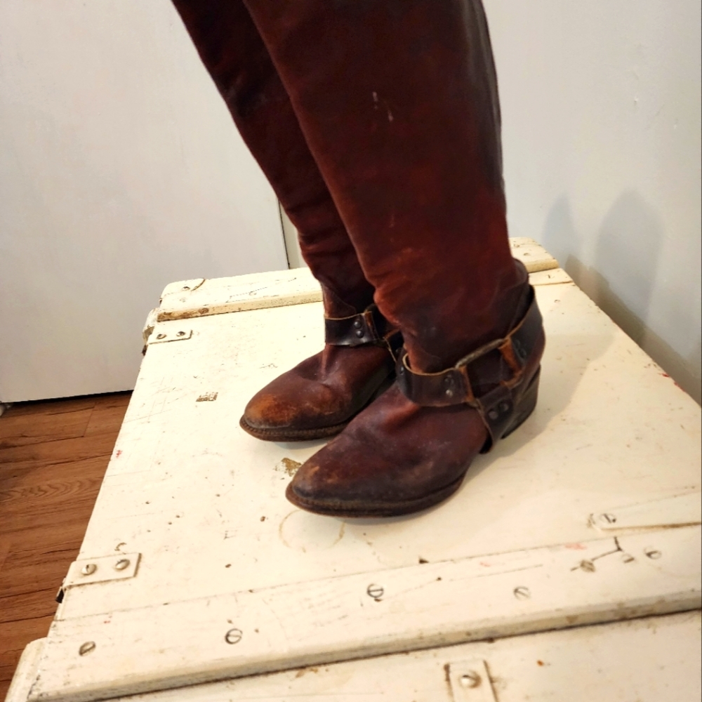 Freebird by Steven Phily Riding Boot In Rust Women’s 7 - Picture 5 of 6
